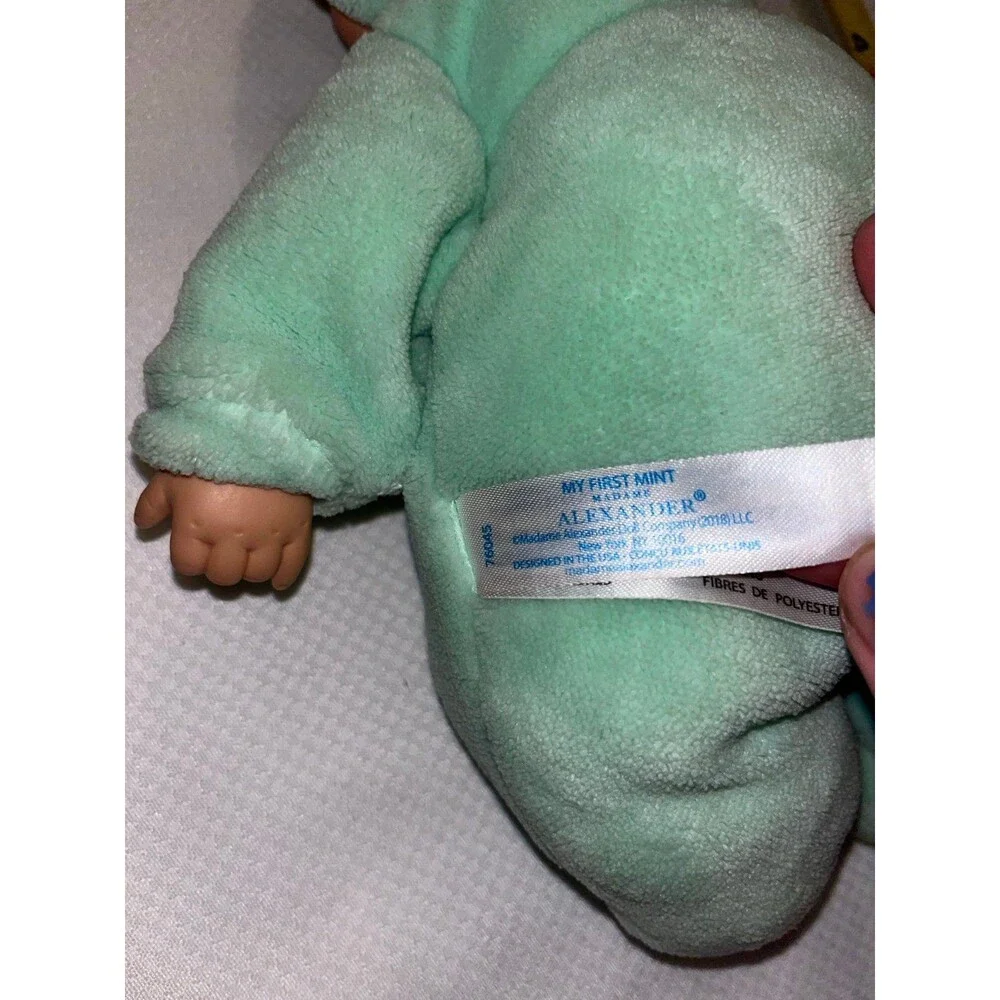 Madame Alexander My First Mint Green 12” Baby Doll